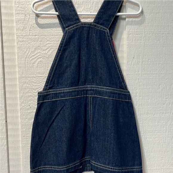 Toffee Apple embroidered jean‎ jumper dress size 2T - Picture 3 of 3